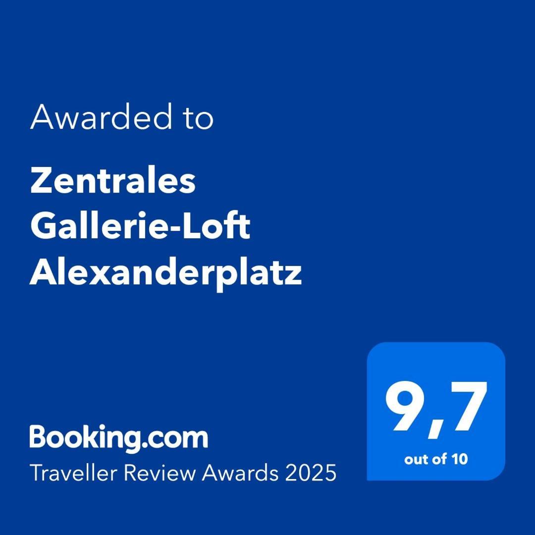 Zentrales Gallerie-Loft Alexanderplatz Berlin Ngoại thất bức ảnh